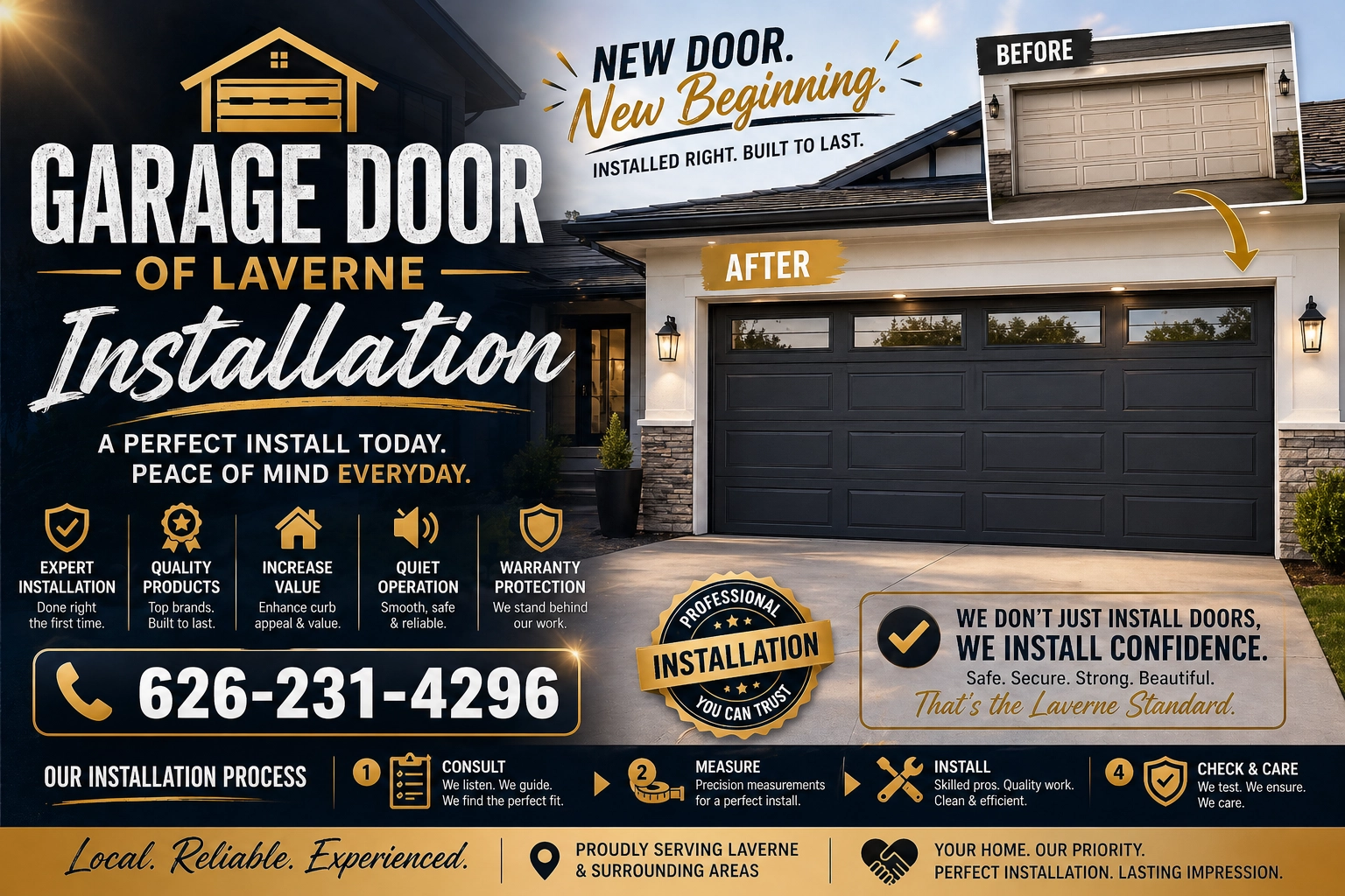 Garage Door of Laverne